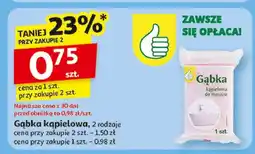 Auchan Gąbka kąpielowa do masażu Podniesiony Kciuk oferta