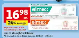 Auchan Pasta do zębów complete care Elmex Cares Protection Plus oferta