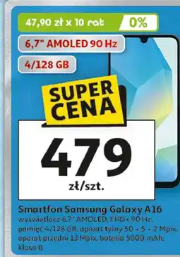 Auchan Smartfon a16 Samsung Galaxy oferta
