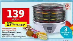 Auchan Suszarka spożywcza q.5735 Qilive oferta