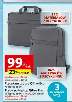 Auchan Torba do laptopa 15-16 Qilive oferta
