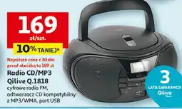 Auchan Radio cd/mp3 q.1818 Qilive oferta