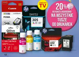 Auchan Tusz gt52 żółty Hp oferta