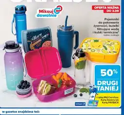 Carrefour Butelka filtrująca city 500 ml niebieska Aquaphor oferta