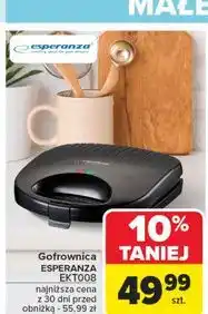 Carrefour Gofrownica ekt008 Esperanza oferta
