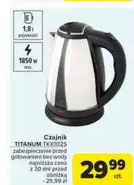 Carrefour Czajnik tkk102s Titanum oferta