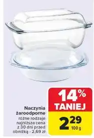 Carrefour Naczynie żaroodporne oferta