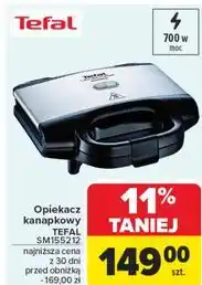 Carrefour Opiekacz sm155212 Tefal oferta