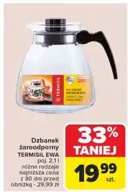 Carrefour Dzbanek żaroodporny ewa 2.1 l Termisil oferta