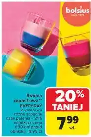 Carrefour Świeca everyday cherry ice cream Bolsius oferta