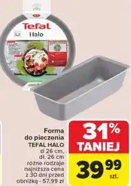 Carrefour Forma do pieczenia halo okrągła 26 cm Tefal oferta