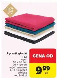 Carrefour Ręcznik 70 x 120 cm Tex oferta