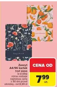 Carrefour Zeszyt a4/96 Top-2000 oferta