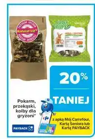 Carrefour Karma dla królików i gryzoni Biofeed oferta