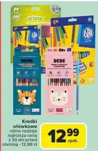 Carrefour Kredki ołówkowe dwustronne Bebe oferta