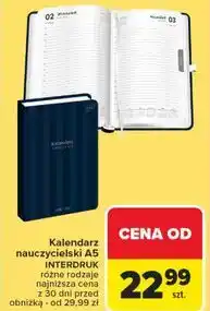 Carrefour Kalendarz nauczycielski a5 Interdruk oferta
