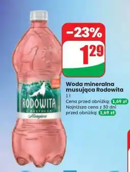 Dino Woda mineralna musująca Rodowita oferta