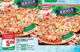Dino Pizza Rigga z szynką i pieczarkami oferta