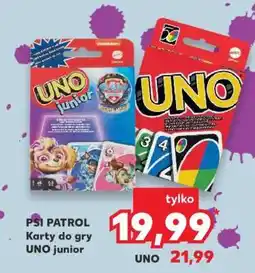 Kaufland PSI PATROL Karty do gry UNO junior oferta