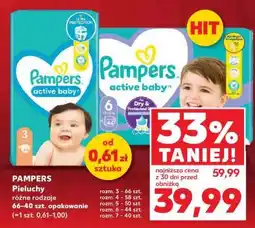 Kaufland PAMPERS Pieluchy oferta