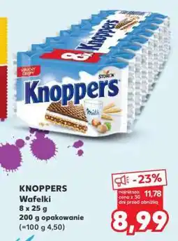 Kaufland KNOPPERS Wafelki oferta