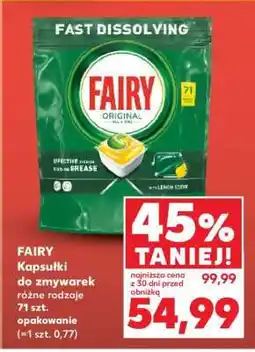 Kaufland FAIRY Kapsułki do zmywarek oferta