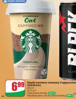 Dino Napój owsiano-kawowy Cappuccino Starbucks oferta
