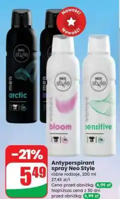 Dino Antyperspirant spray Neo Style oferta