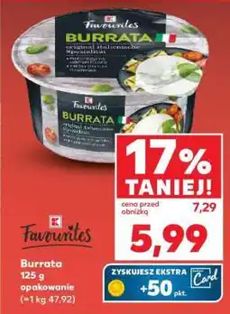 Kaufland Burrata oferta