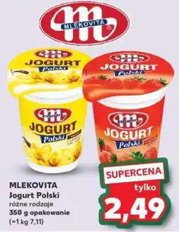Kaufland MLEKOVITA Jogurt Polski oferta