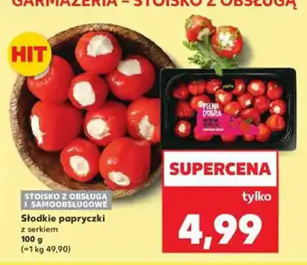 Kaufland Słodkie papryczki z serkiem oferta