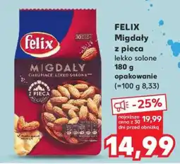 Kaufland FELIX Migdały z pieca lekko solone oferta