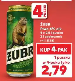 Kaufland Żubr oferta