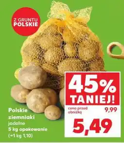 Kaufland Polskie ziemniaki jadalne 5 kg opakowanie oferta