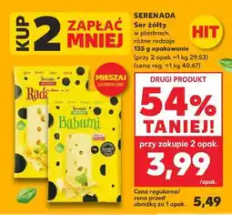 Kaufland SERENADA Ser żółty oferta
