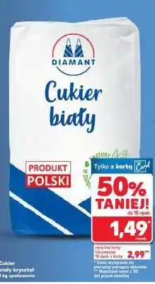 Kaufland Cukier biały kryształ 1 kg opakowanie oferta