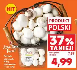 Kaufland Polskie pieczarki 500 g opakowanie oferta