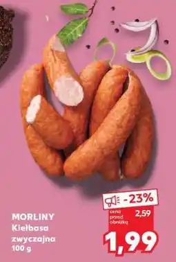 Kaufland MORLINY Kiełbasa zwyczajna 100 g oferta