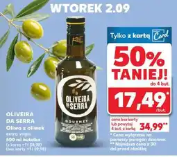 Kaufland OLIVEIRA DA SERRA Oliwa z oliwek extra virgin 500 ml butelka oferta
