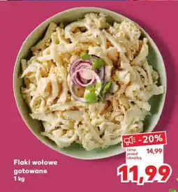 Kaufland Flaki wołowe gotowane 1 kg oferta