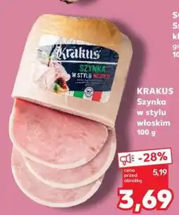 Kaufland KRAKUS Szynka w stylu włoskim 100 g oferta
