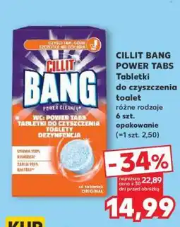 Kaufland CILLIT BANG POWER TABS Tabletki do czyszczenia toalet oferta
