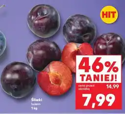 Kaufland Śliwki, luzem 1 kg oferta