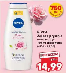 Kaufland NIVEA Żel pod prysznic oferta