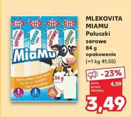 Kaufland MLEKOVITA MIAMU Paluszki serowe 84 g opakowanie oferta