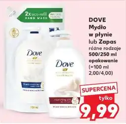 Kaufland DOVE Mydło w płynie lub Zapas oferta