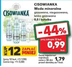 Kaufland CISOWIANKA Woda mineralna oferta