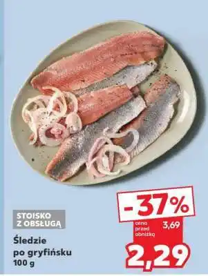 Kaufland Śledzie po gryfińsku 100 g oferta