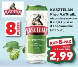 Kaufland KASZTELAN Piwo 4,6% alk. niepasteryzowane oferta