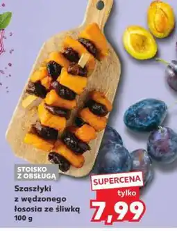 Kaufland Szaszłyki z wędzonego łososia ze śliwką 100 g oferta